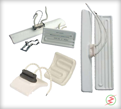 Resistencia eléctrica cerámica infrarroja - Modelo 1
